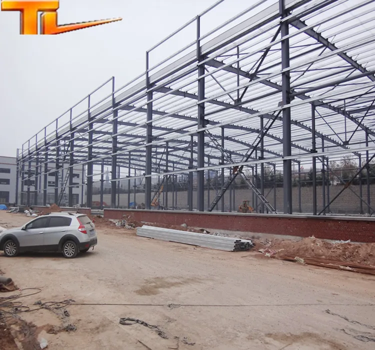 Prefab steel structure farm storage warehouse metal building