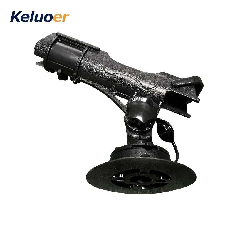 Kayak Inflatable Boat Dual Purpose Fishing Rod Socket Adjustable Swivel Fishing Stand