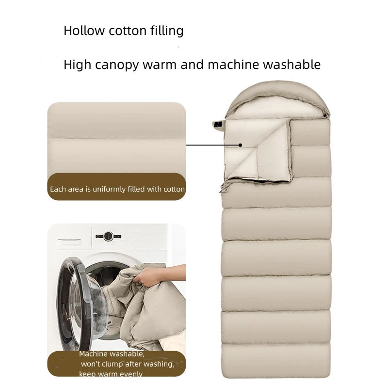 4 Season Lightweight Sleeping Bag Portable Compact with Compression Sack Great for Outdoor Camping Backpacking Hiking
