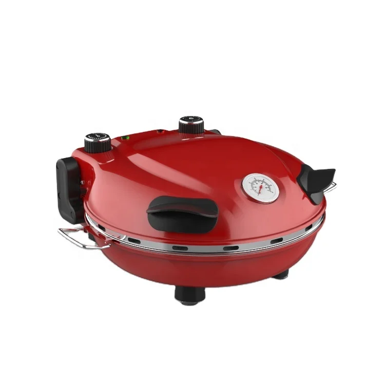 Pizza maker machine automatic with timer mini electric pizza oven pizza maker