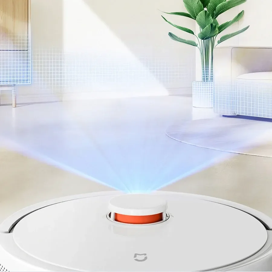 5000PA Suction Wet Dry Mop Mi MIJIA Sweeping Vacuum Cleaner Robot 3C Enhanced Edition for Xiaomi APP Smart