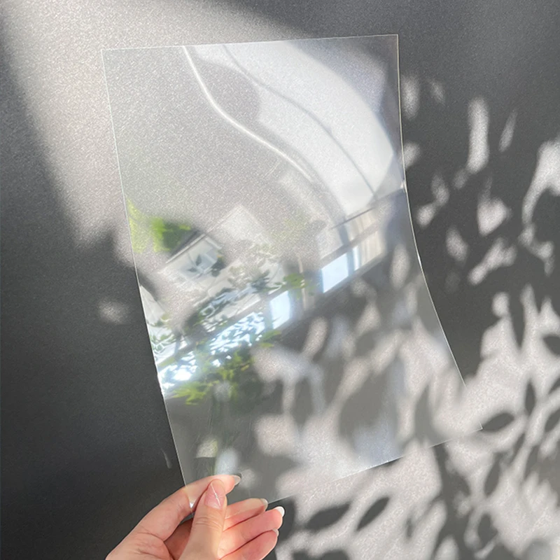 A4 300MIC 100PCS Factory Bestseller PVC Transparent Frosted Pvc Binding Cover 300 Mic