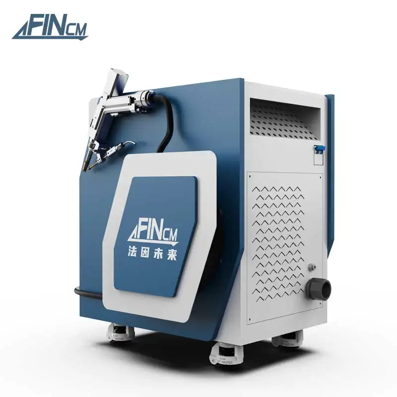 China Factory Price Multifunctional Air Cooler Laser Welding Machines 1500W Handheld Small Portable Laser Welder 3 IN 1