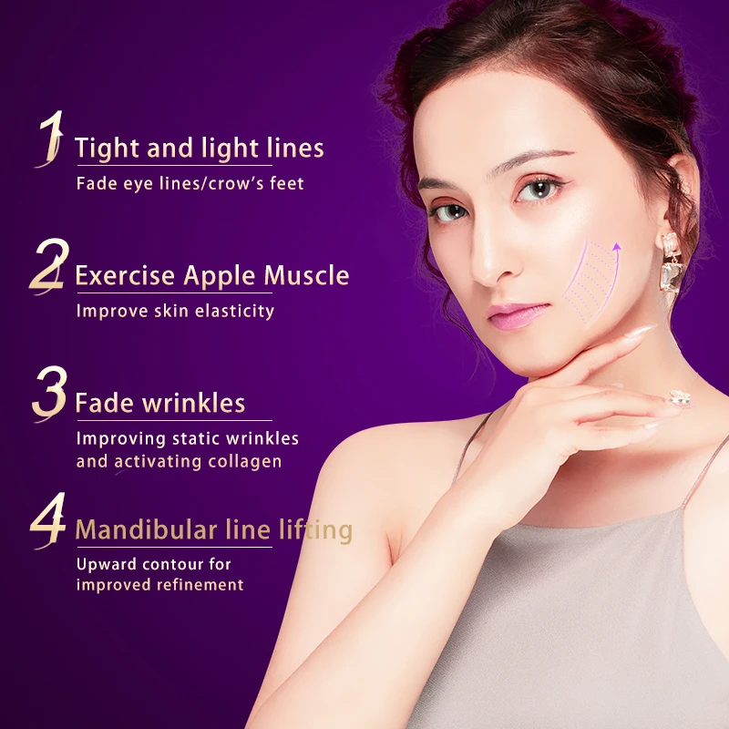 Portable Facial Massager Face Lifting Firming Beauty Instrument Wrinkle Removal Machine Rejuvenation Home Beauty Device