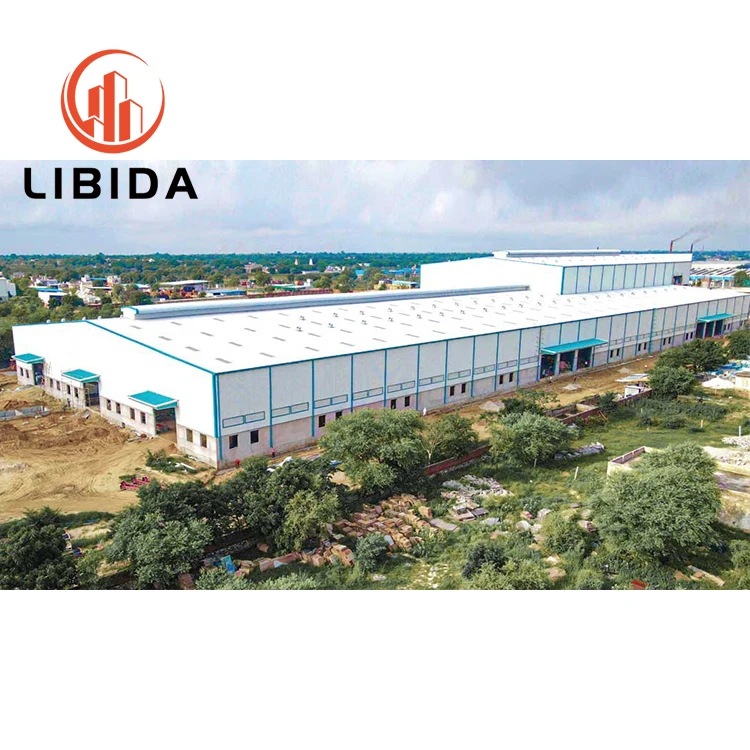 OEM/ODM Light Steel Fabrication Metal Steel Structure Farm Shed Steel Structural Warehouse Building