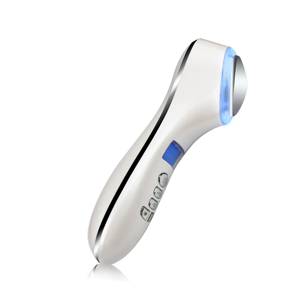 Anti-aging Anions Ion Import Vibration Massager Remover  Hot and Cooling Skin Firming Care Facial Moisturizer Tightening