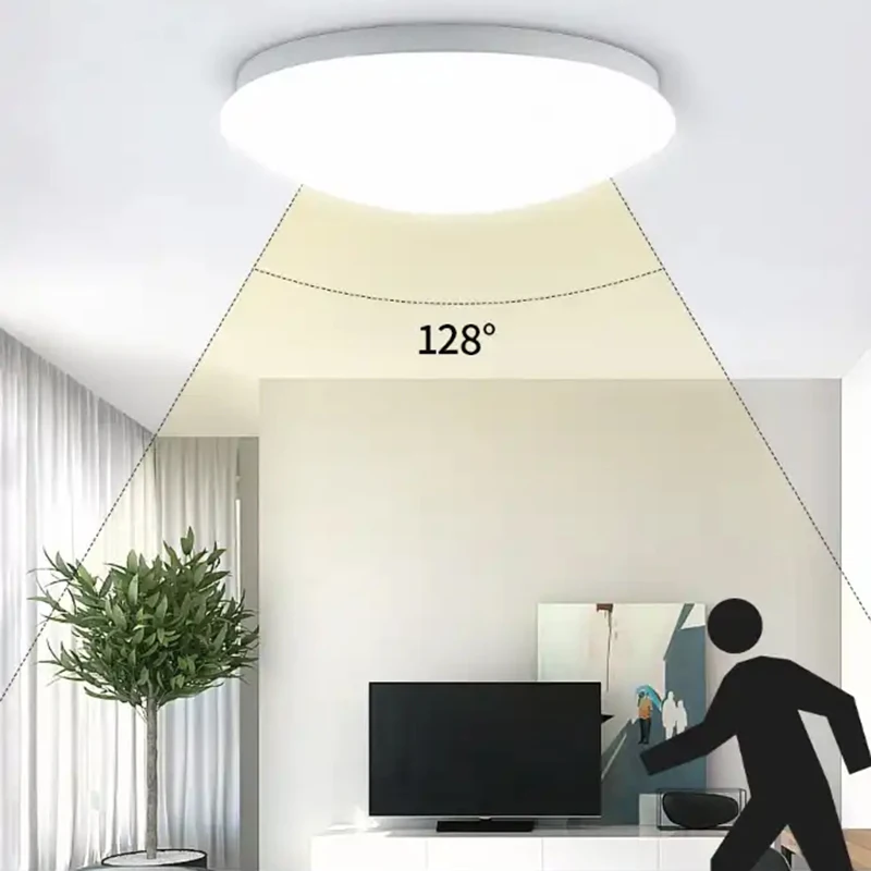 Nordic Design Round Modern Ceilings Light Led Smart Home Lights For Home Office Living Room