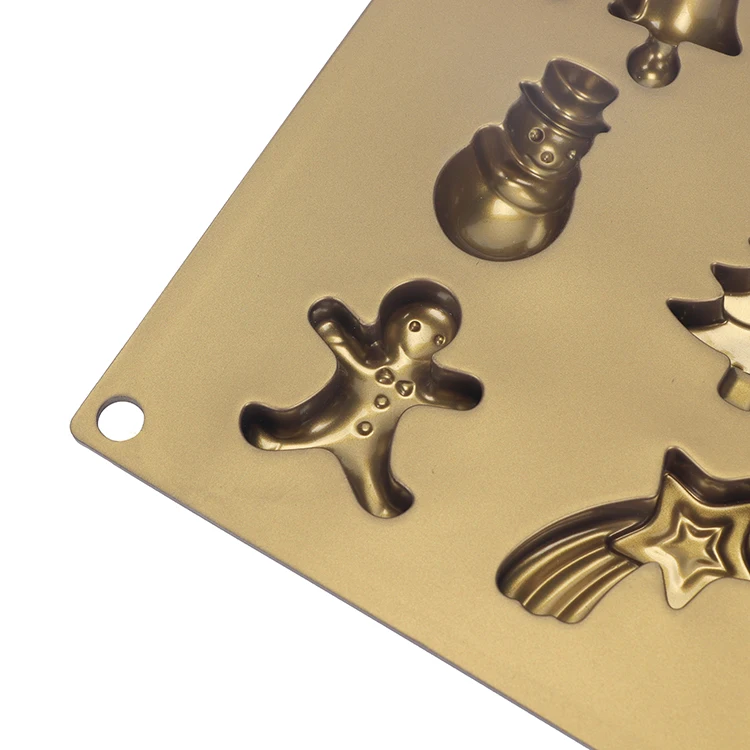 Silicone Cake Mold Christmas Tree Santa Claus Cookie Mold Silicone Chocolate mold