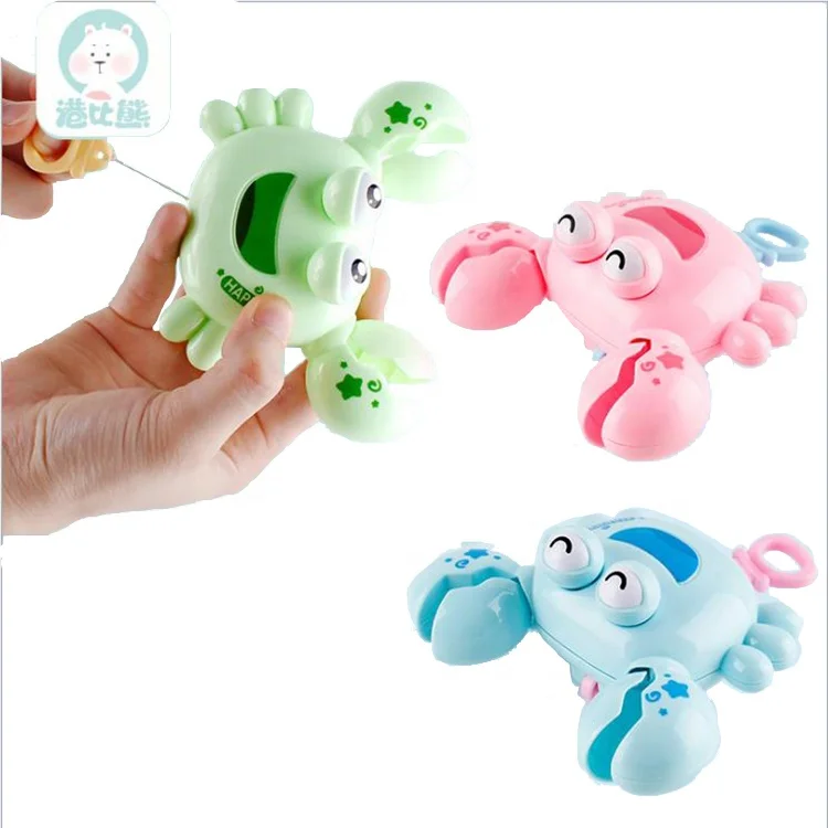 Детский игровой Baby shower линия детской ванной комнаты с маленьким крабом игрушки для купания