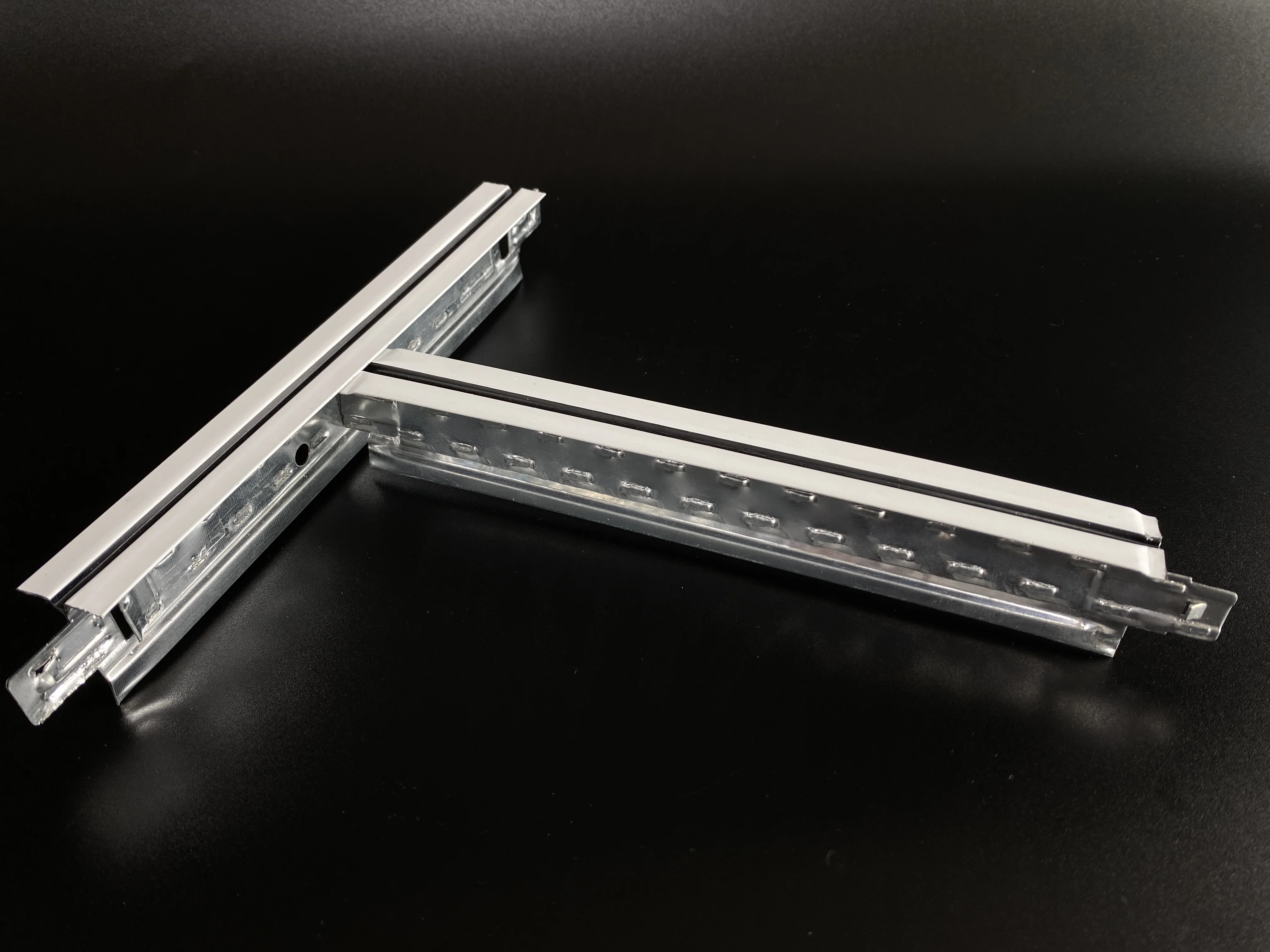 X led grid gypsum truss ceiling clamps flush mount drop ceiling grid black painted keel ceiling t grid