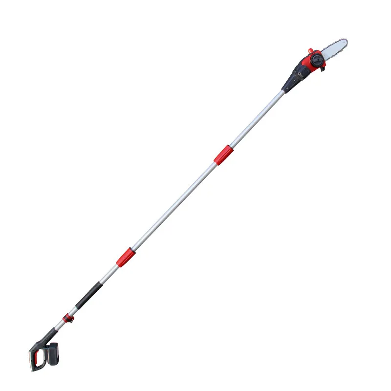 20V long Reach brushless chain saw,8 inch battery pole saw Handheld long Reach battery saws,lithium battery saw High Branch Saw