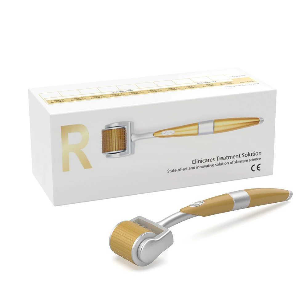  Покупайте высококачественный Титан для бороды 4 в 1 3 мм микро-вышивка Dermaroller Derma Roller