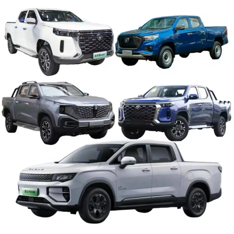 Пикап 2024 jac hunter T8 proT9 T6 Подержанный бензиновый 4x4 грузовой автомобиль 4wd дизельный пикап для левой руки из Китая
