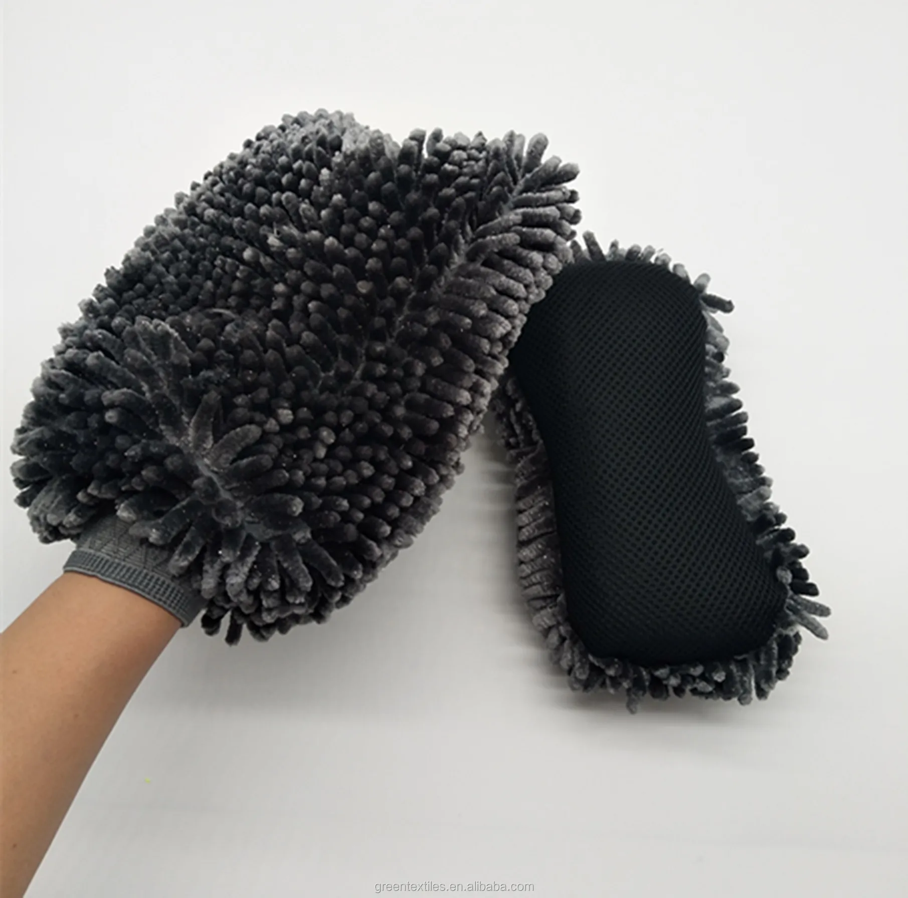 2020 New  Ultra Absorbent  Microfibre Chenille Wash Mitt Car Wash Glove Auto Cleaning Mitt