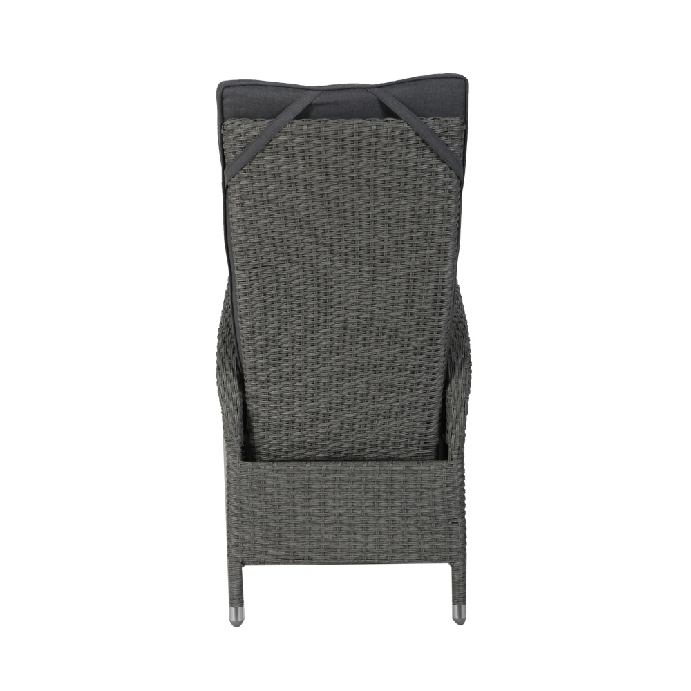 Durable Garden Set Rattan Back Chair Outdoor Chair Rattan Patio Leisure Outdoor Furniture