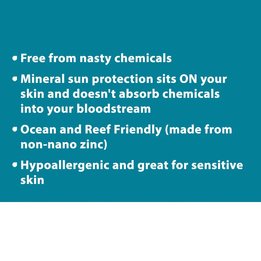 Baby Kids Sunscreen Lotion for Face Body UVA UVB Broad Spectrum SPF 30 Zinc Oxide Coral Reef Friendly Water Resistant Zinc Shea