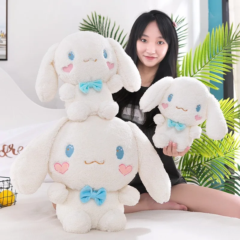 Cute Cinnamoroll Accessories Plush Doll Sanrio Series Cartoon Character Cinnamoroll Gaming Chair