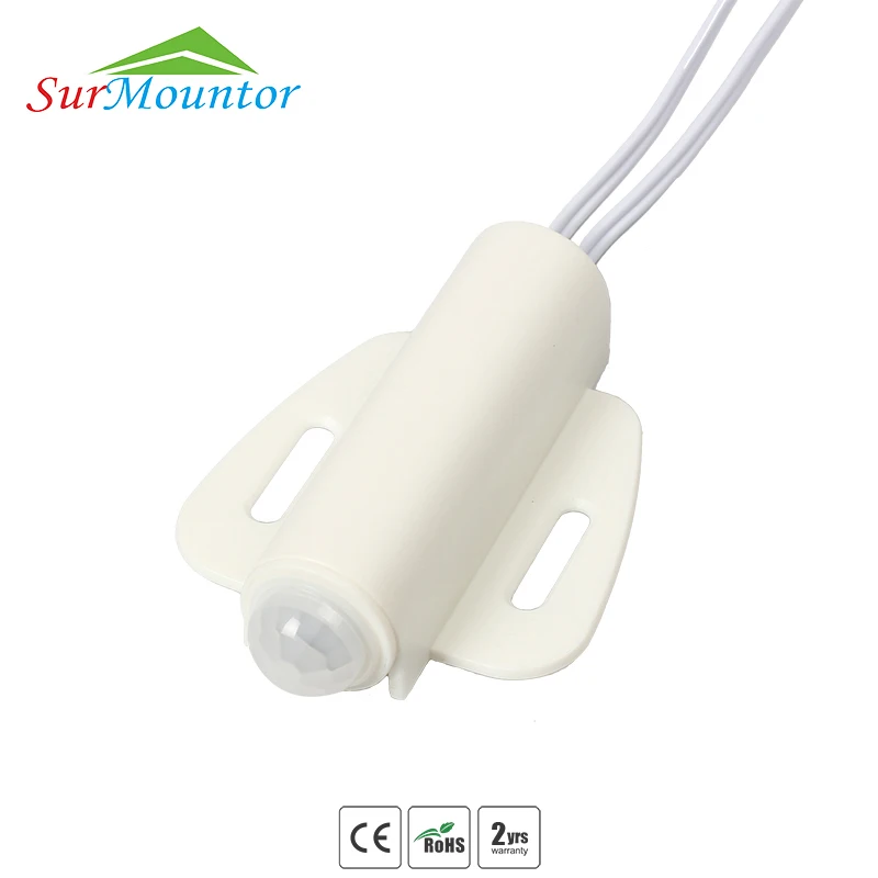 Hot-selling External Mini PIR Infrared Sensor Switch for LED Strips Surface Mounting