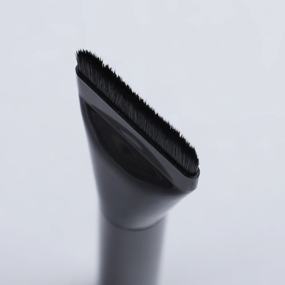 Ultra Thin Synthetic Hair Flat Head Vegan Makeup Brush For Liquid Foundation Concealer All Black Color Luxury OEM Wholesale
