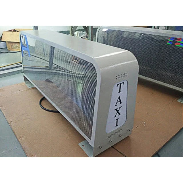 Programmable 3G/4G/WIFI Waterproof  Sign Message LED Screen Car Advertising Taxi Roof Taxi Top LED Display Screen