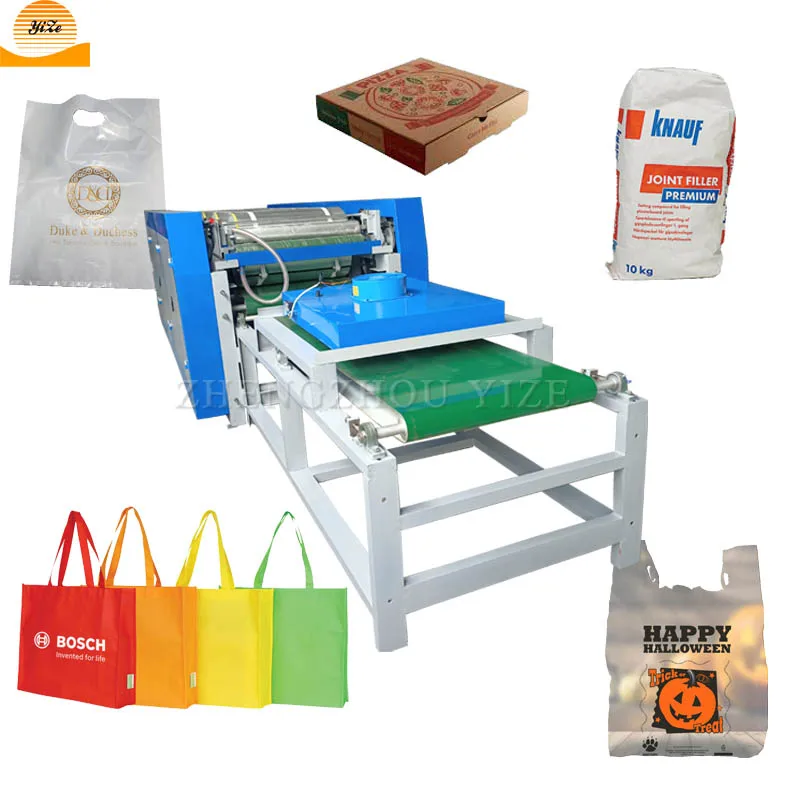 PP Non Woven Fabric Bag Printing Machine for 2 Color Paper Plastic jute Bag Flexo Printing Machine