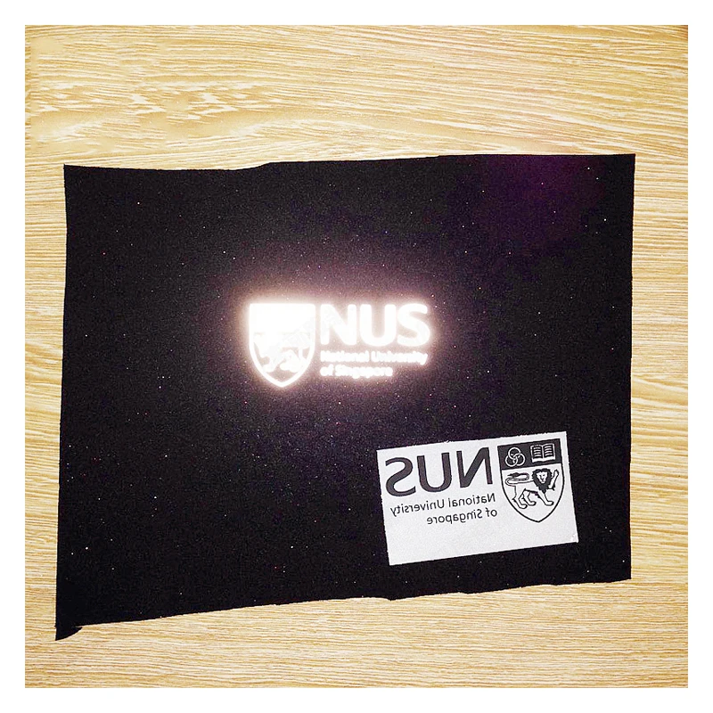 Hot Sale Rainbow reflective heat transfer vinyl for T- shirt logo