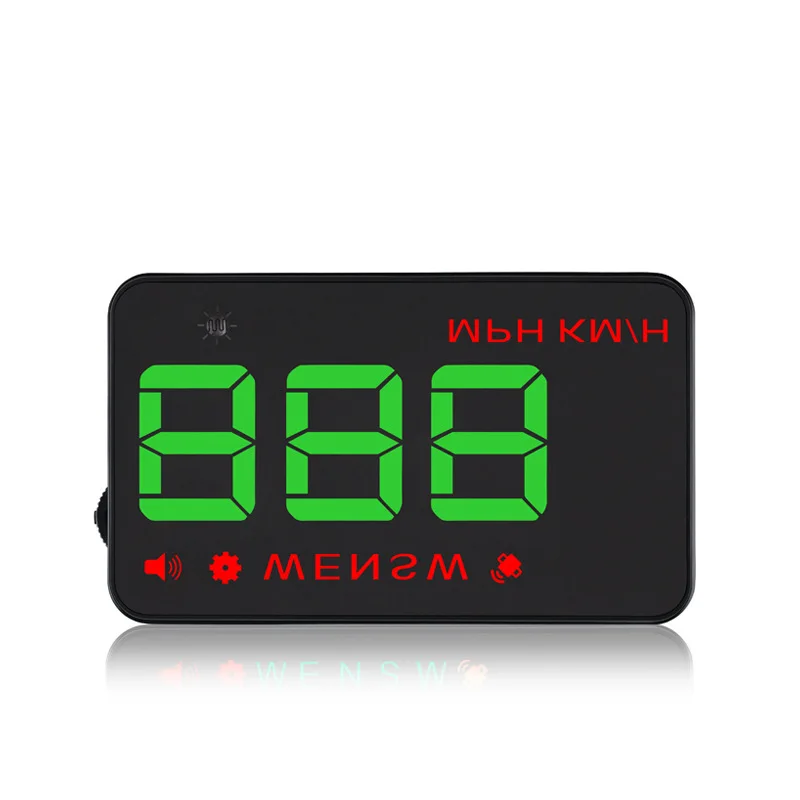 LR AUTO wholesale All car models High Quality Car HUD  3.5 inches On board Head Up Display Overspeed prompt Fatigue driving alarm