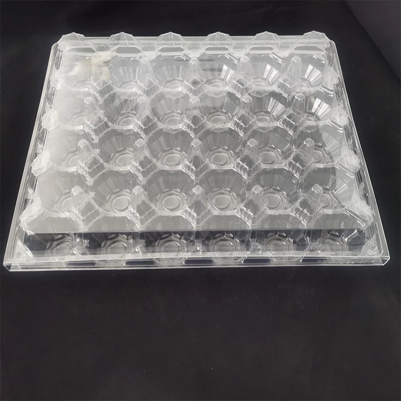 Wholesale Cheap Disposable Transparent Plastic Egg Tray