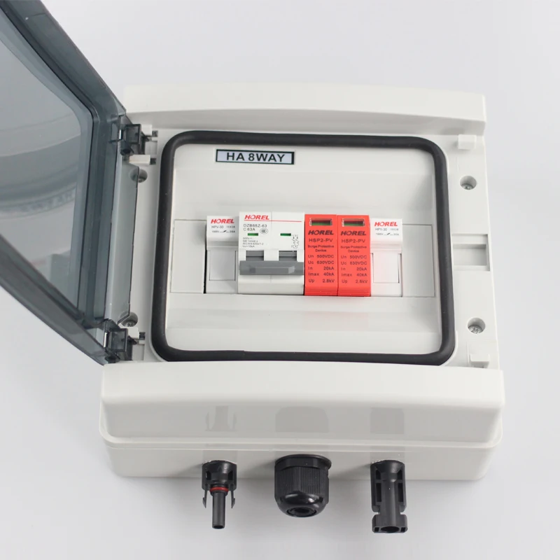 4 string combiner box DC1000V solar panel combiner box