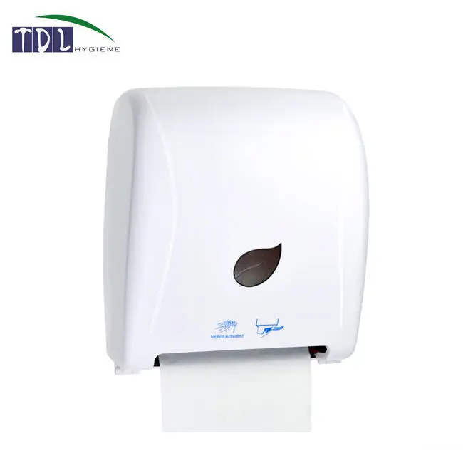 New Wall Mounted Automatic Touchless Hand Free Motion Activated Toilet Tissue Roll Paper Towel Dispenser