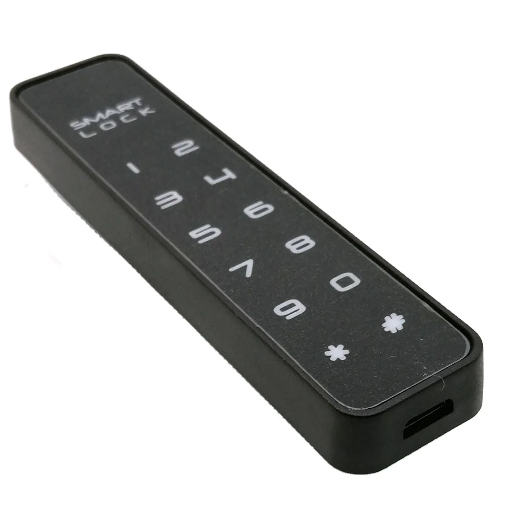 China furniture manufacture  provides 4-10 PIN code keyless smart digital wardrobe drawer lock