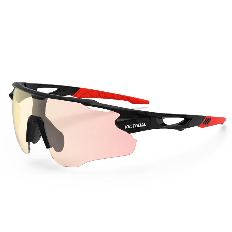 VICTGOAL Adult UV400 glasses cycle logo motorcycle sun Photochromic riding outdoors eyewear bike goggle Cycling glasses