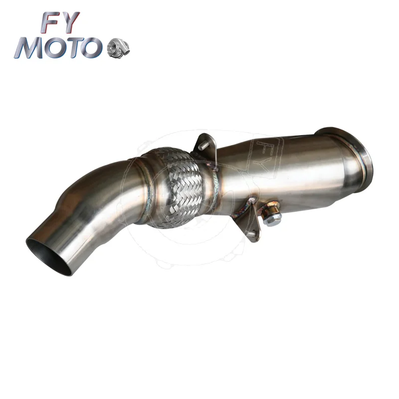 EVO1 Intercooler+Downpipe with 200 cell cat for BMW F20 F21 F22 F30 F31 F32 F33 F34 N20 N55 M135i M235i 335i 435i Z4 328i 2012+