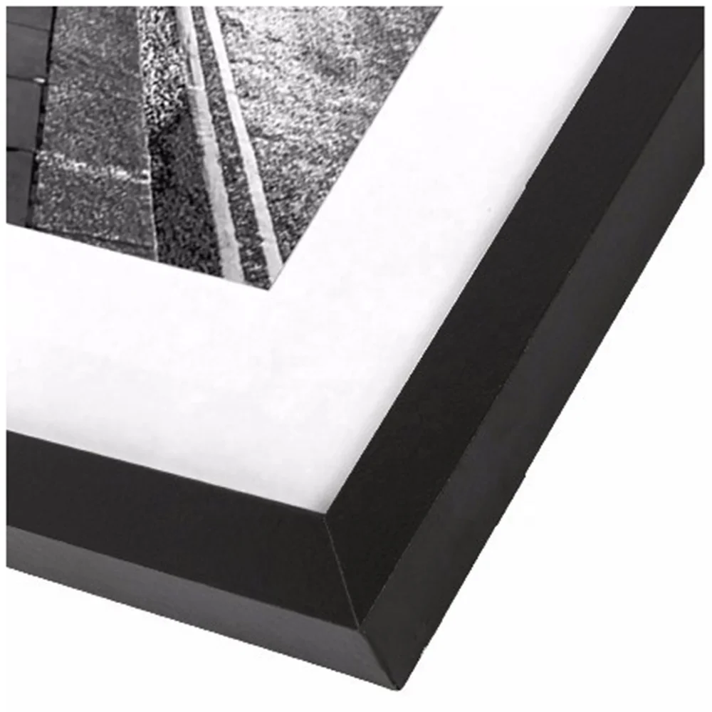 
Sunbow 11x14 Black Wood Top Quality Picture Frame Wall Hanging To Display 8x10 Photo With Mat 