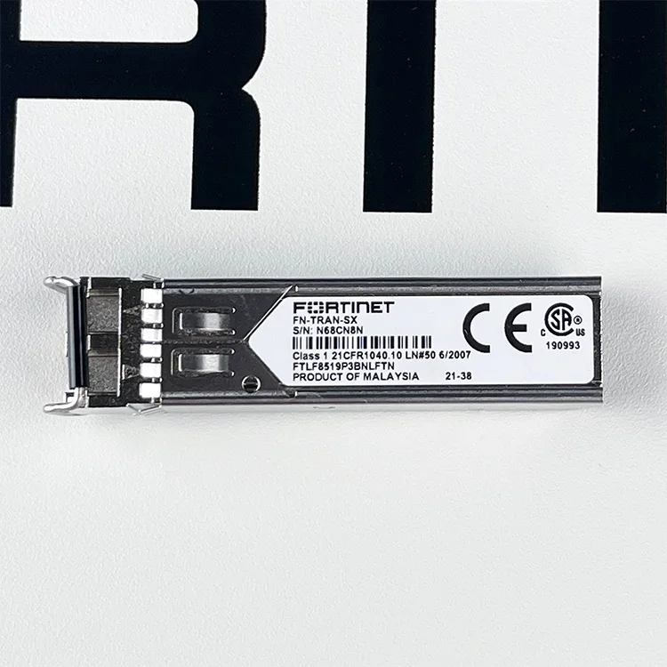 Fortinet FTLF8519P3BNL 1000Base  SFP SX Transceiver Module FN-TRAN-SX
