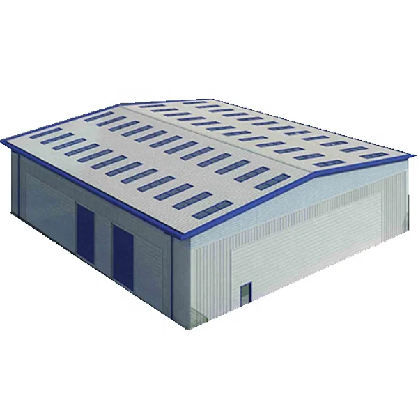 Light Shed Metal Frame Steel Structure Warehouse from Qingdao China