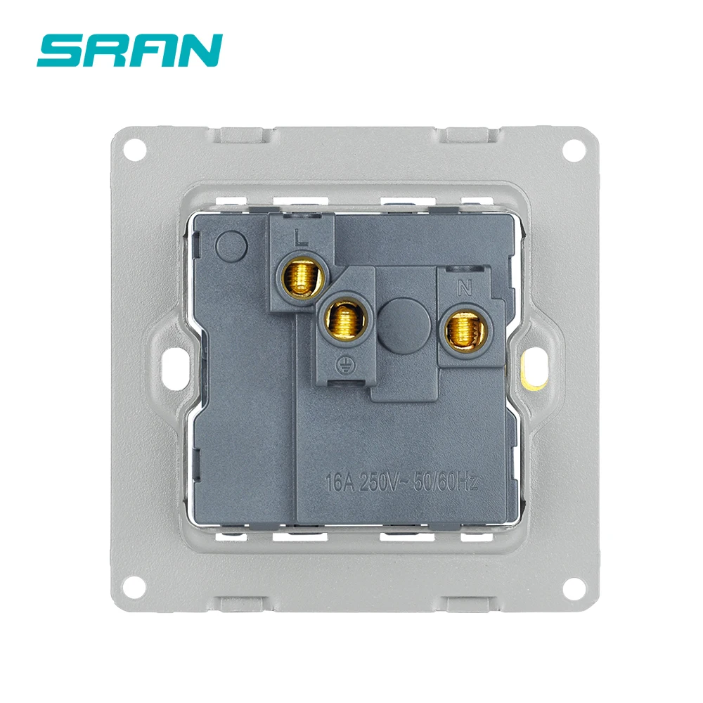 British standard White Multi function 3 pin universal switches and socket electric wall socket 13A 250V