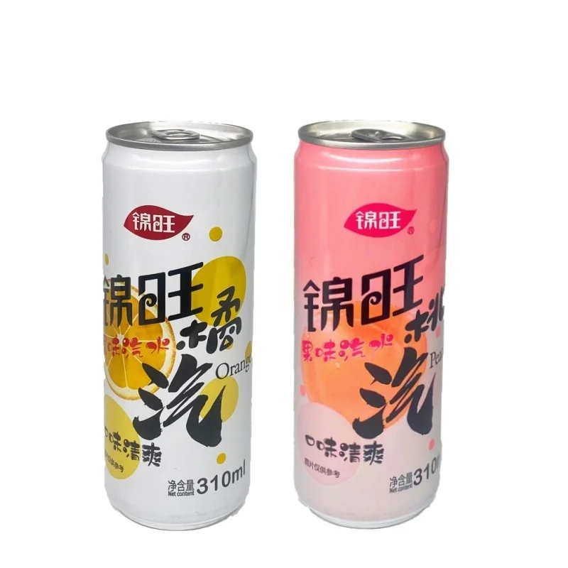 Best Factory Direct Sales Jin Wang Private Label Fruit Flavor Soda Drink