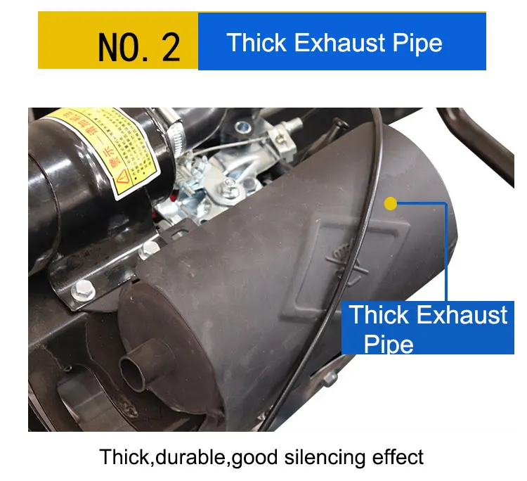 Vibratory Compactor Tamper Machine Earth Tamping Rammer With Gasoline