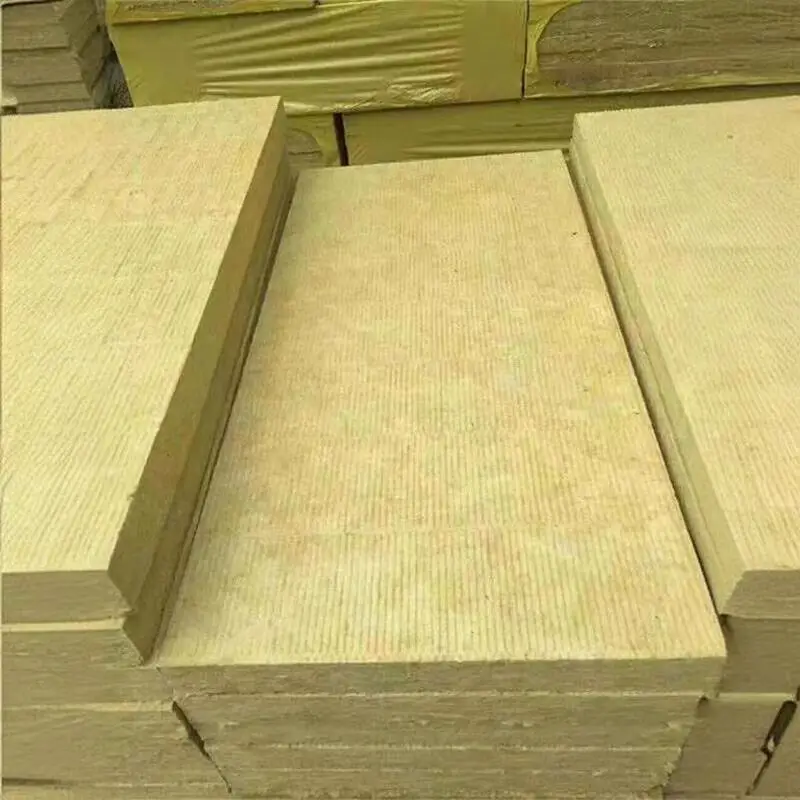 Rock wool manufacturer Rock mineral wool sound insulation room basalt fiber rock wool building insulation board