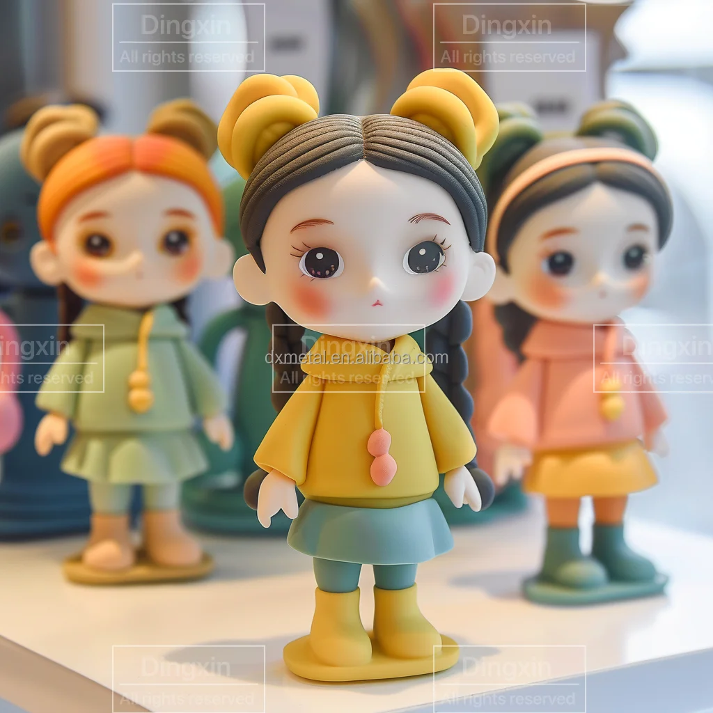 Eco-friendly Rohs Standard Soft PVC Material Cute Animal PVC Figurines for POP Holiday Gift Anime Factory Custom
