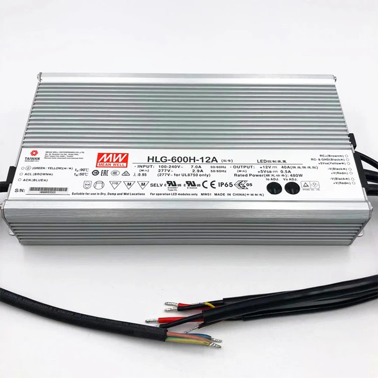 Meanwell Hlg-60h-54b 54v Type 62.1w Single Output Led Driver Waterproof Power Supply