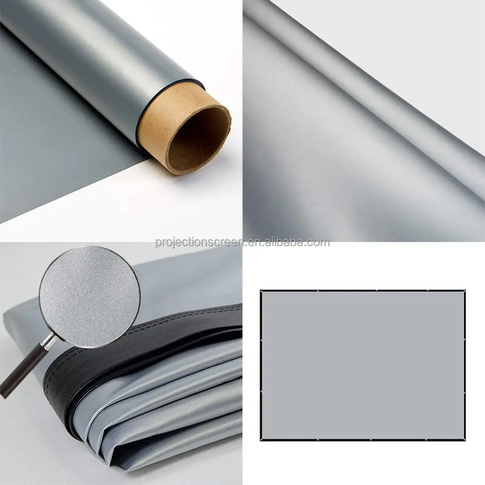 Большой большой экран для проектора 300 дюйма, большой портативный 3D-экран 16:9 для кино из материала 3D pv, складной экран для проектора, 3d проектор