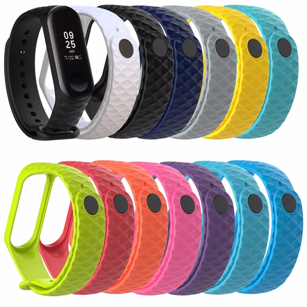 Silicone strap for Xiaomi Mi Band 6 Bracelet wristband Colorful sport bands for Miband 5 4 3 Smart watch bracelet Accessories