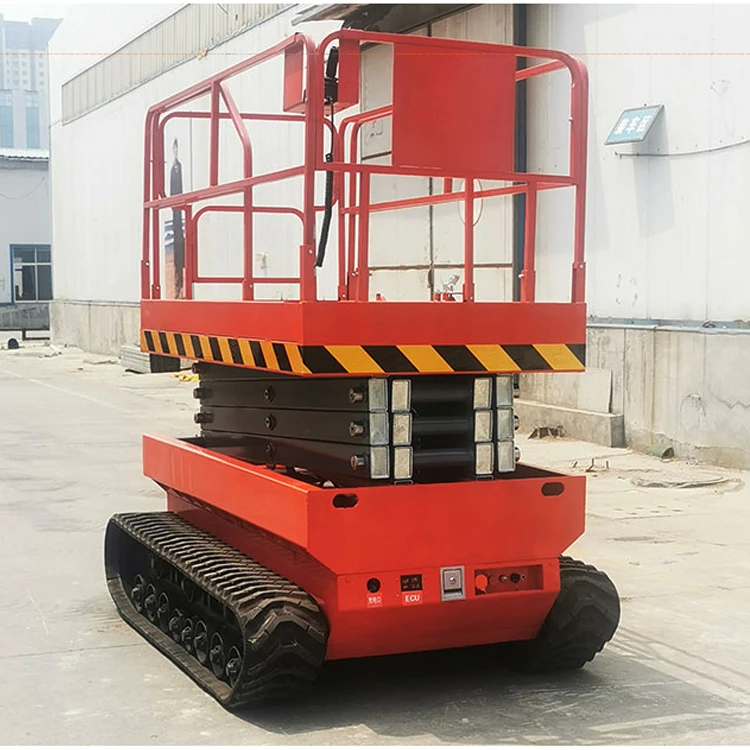 Electric Scissor Lift Platform Mobile Self Propelled Scissor Lift Table 15M