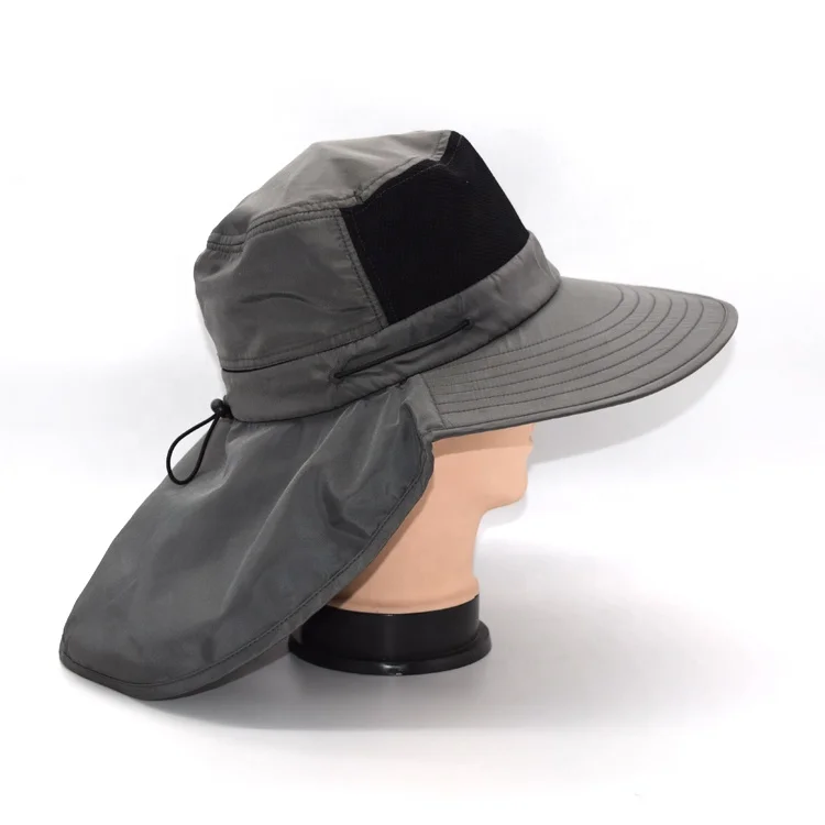 Дизайнерская Новая Солнцезащитная уличная шапка шаль Солнцезащитная Рыбацкая шляпа с негабаритными полями для занятий спортом на открытом воздухе UPF 50 + шляпа с широким ободом