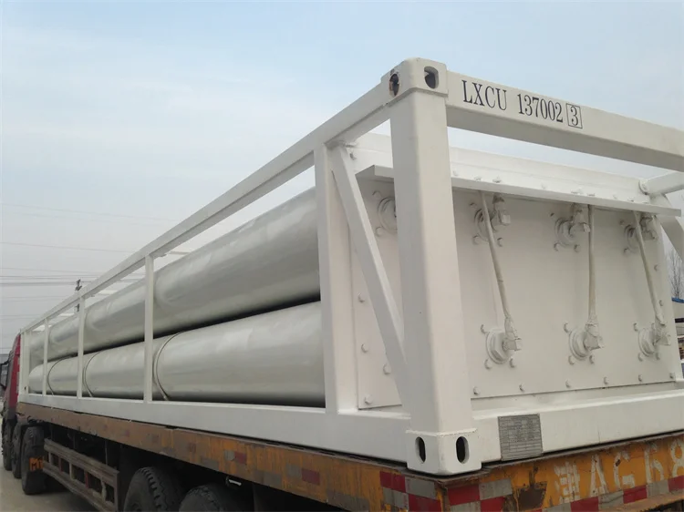 Stable Quality 40Ft Cng Gas Container Premium Tube Bundle Container