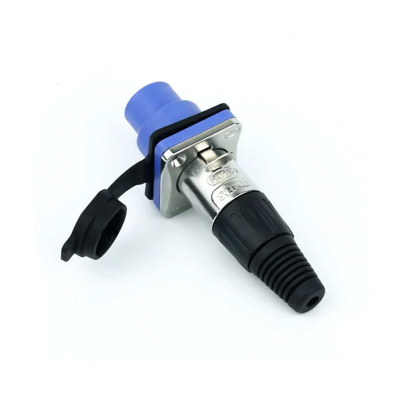 High Transfer Rate RJ45 waterproof connector sockets,Ethernet connector IP65 panel mount
