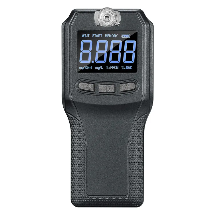 OEM ODM Factory Professional High Accurate VA Screen Display Alcohol Tester Alcohol Breathalyzer