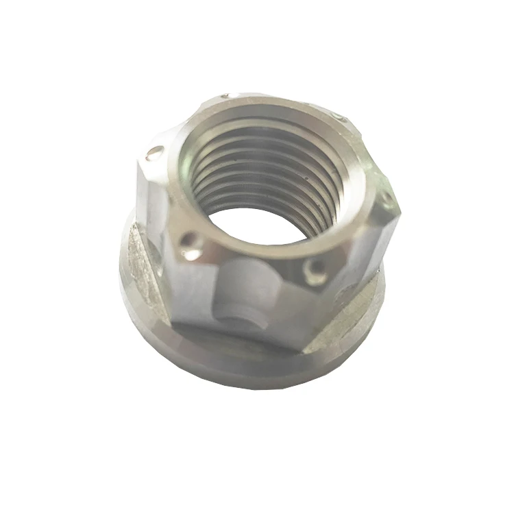Заводская Настройка gr5 titanium torx Фланцевая гайка для мотоцикла